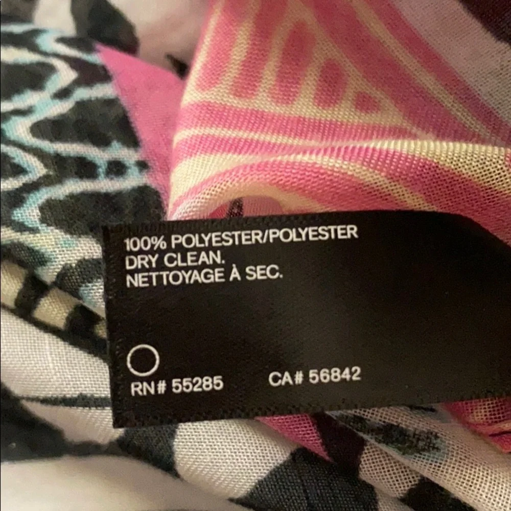 Express multicolored long scarf